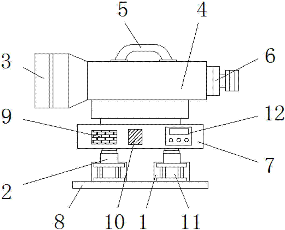 一种建筑设计用水平检测仪的制作方法与工艺