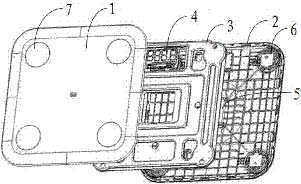 體重秤的制作方法與工藝