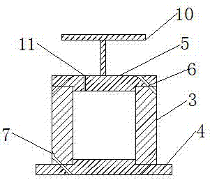 一种用于检测水泥石弹性模量的模具装置的制作方法