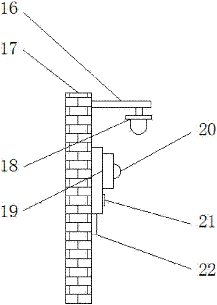 一種校園安全管理門禁裝置的制作方法