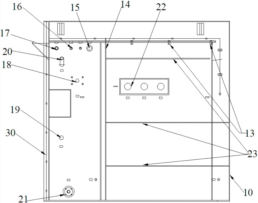 一種組合式光伏變電站變壓器面板組件的制作方法與工藝