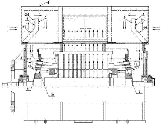 一種約克專用開啟式三相異步電動機(jī)用導(dǎo)風(fēng)機(jī)構(gòu)的制作方法與工藝