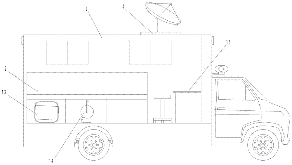 基于ipstar衛星系統的衛勤指揮車的制作方法與工藝