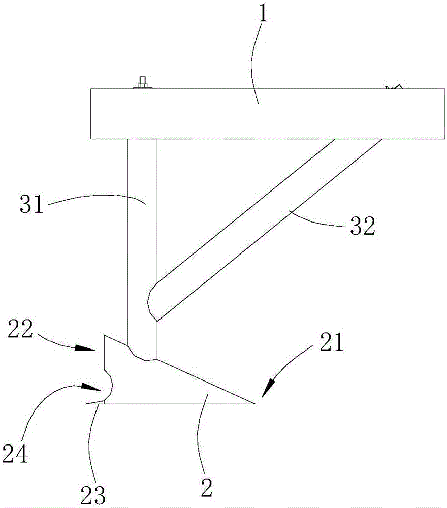 軌道車中耕作業(yè)除草犁具的制作方法與工藝