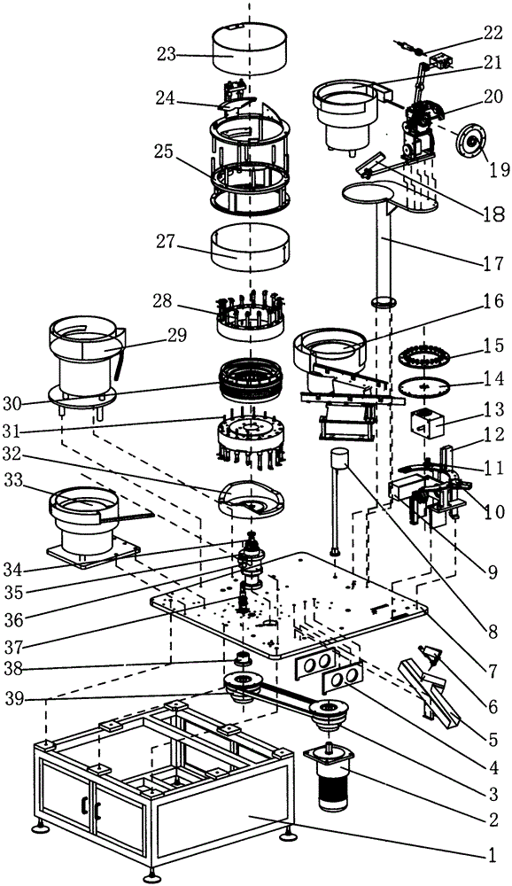 双转塔组合式泵芯自动组装机的制作方法与工艺