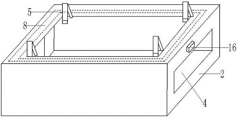 遮阳板装饰条限位压紧装置的制作方法