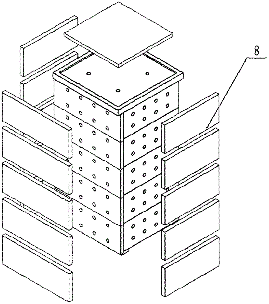 一种可拆换外面板的收纳柜柜体的制作方法与工艺