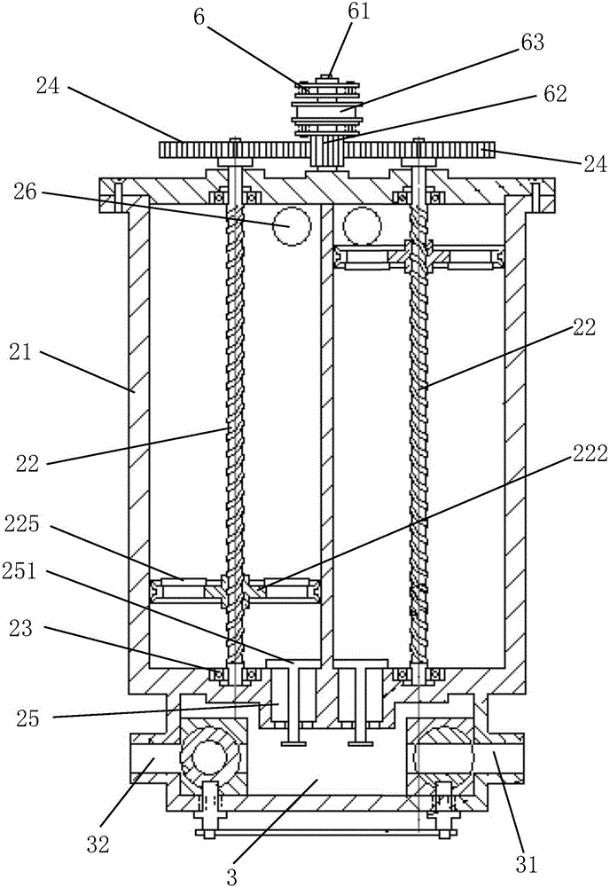 吸尘器及其气筒式循环回气真空丝杠轴皮碗静音吸气泵的制作方法与工艺