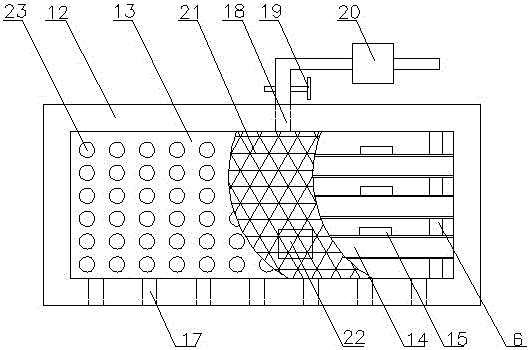 三段式艾炙工作台的制作方法与工艺