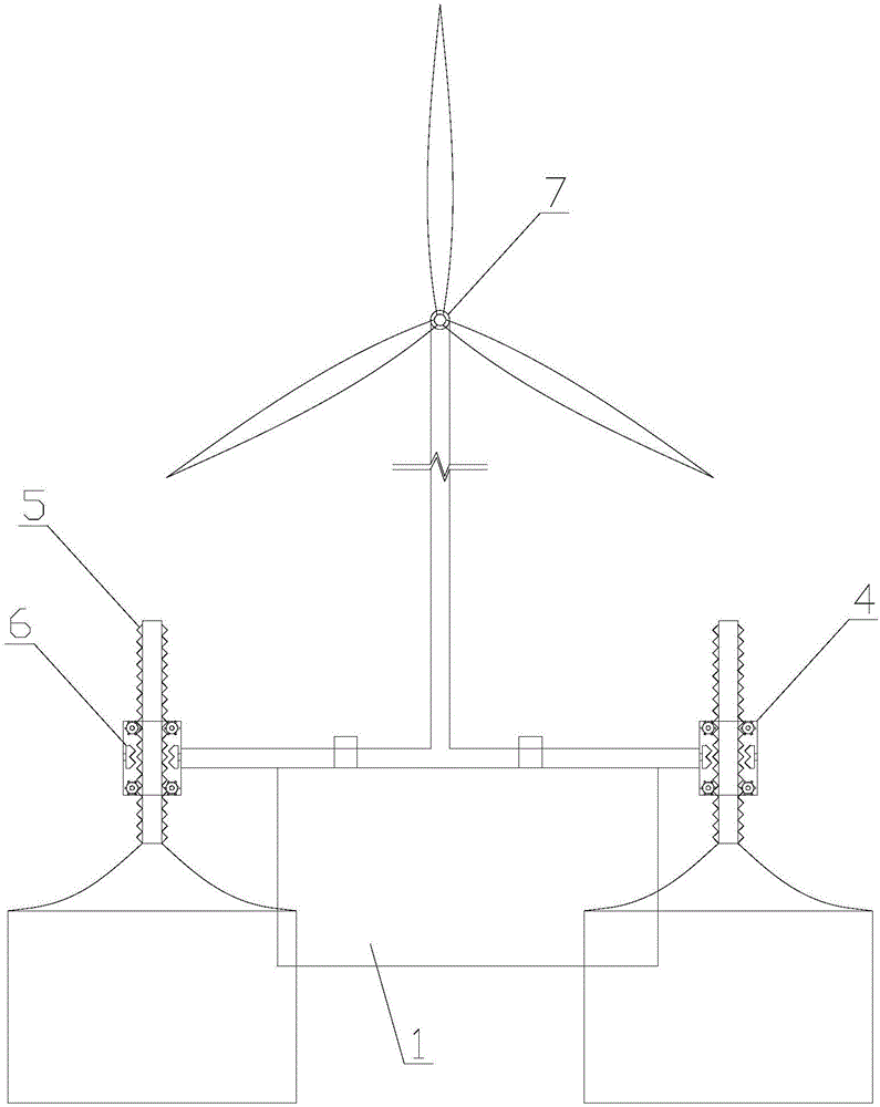 一種三筒自升門架式風(fēng)電基礎(chǔ)結(jié)構(gòu)及其施工方法與流程