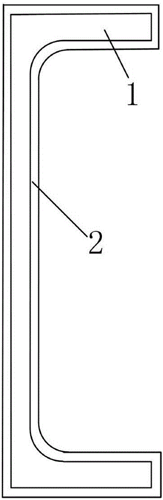 一種開口式復(fù)雜截面型鋼的FRP復(fù)合結(jié)構(gòu)的制作方法與工藝