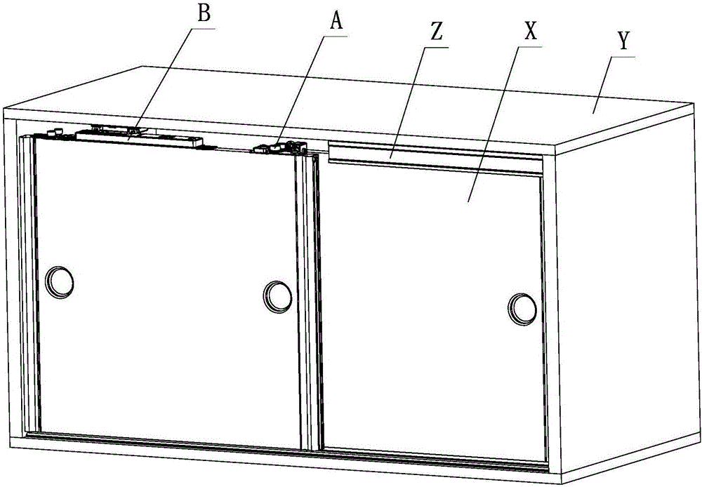 一種用于家具滑動(dòng)門的可調(diào)節(jié)滑動(dòng)限位結(jié)構(gòu)的制作方法與工藝