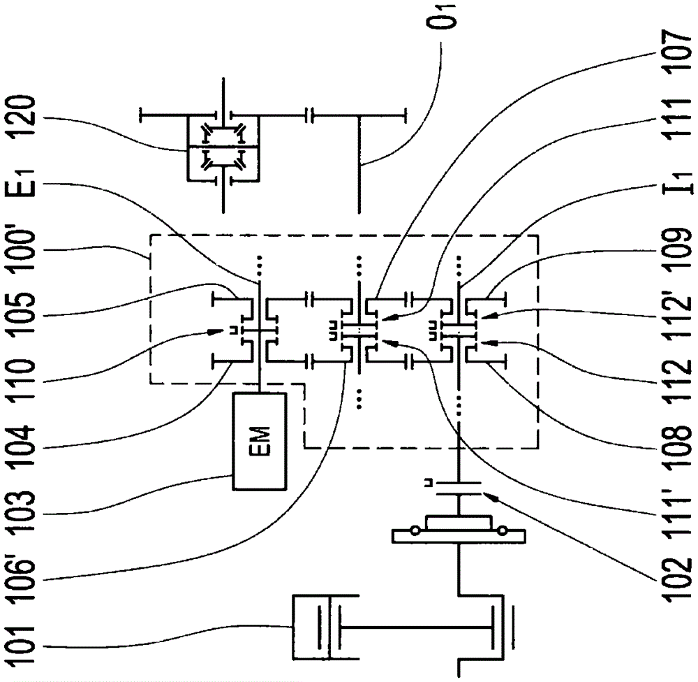 一種混合動力變速器的制作方法與工藝