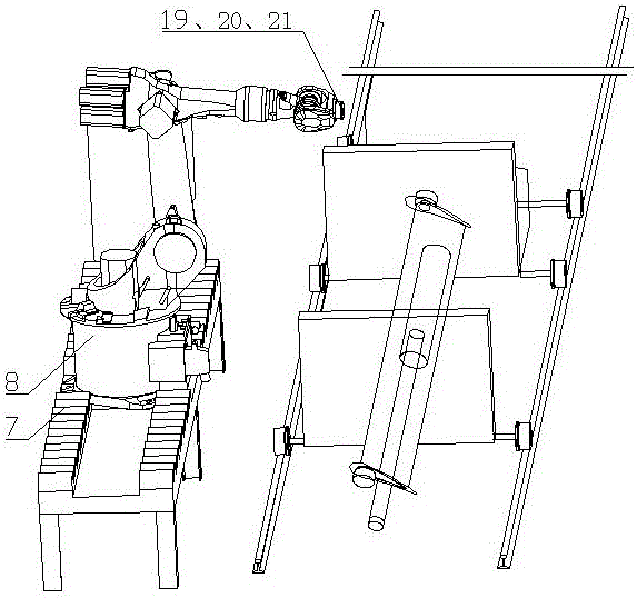 一種六自由度機器人的噴涂設備及噴涂方法與流程