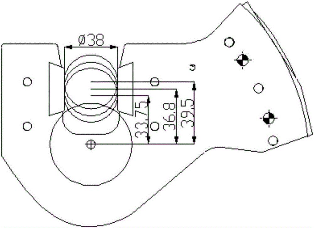 一种应用于曲轴动平衡机的双槽口角向定位装置的制作方法