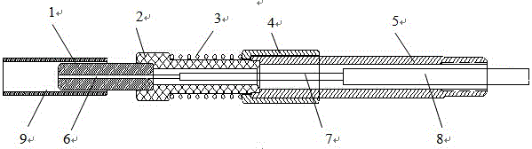 一种插接式光纤连接器的制作方法与工艺