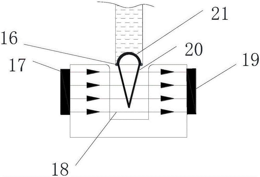 一種磁場(chǎng)引導(dǎo)電解電火花復(fù)合加工彎孔的裝置及方法與流程