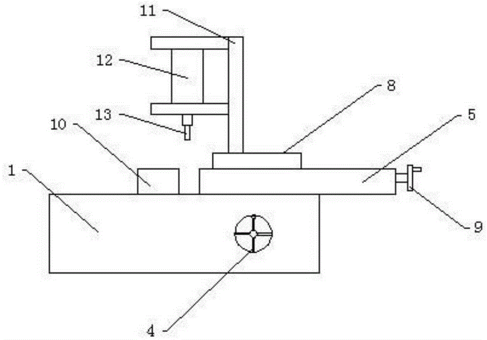一种可适应性调整焊头位置的点焊装置的制作方法