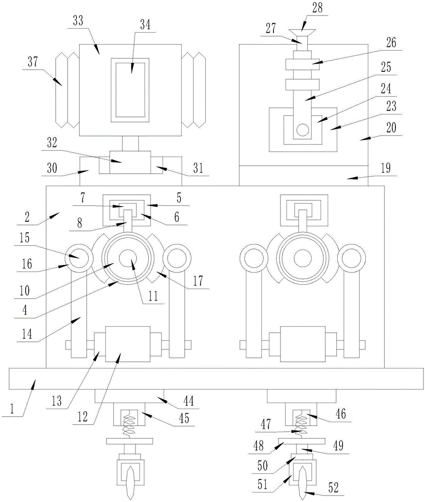 一種用于數(shù)控機(jī)床內(nèi)部自動(dòng)清潔的裝置的制作方法