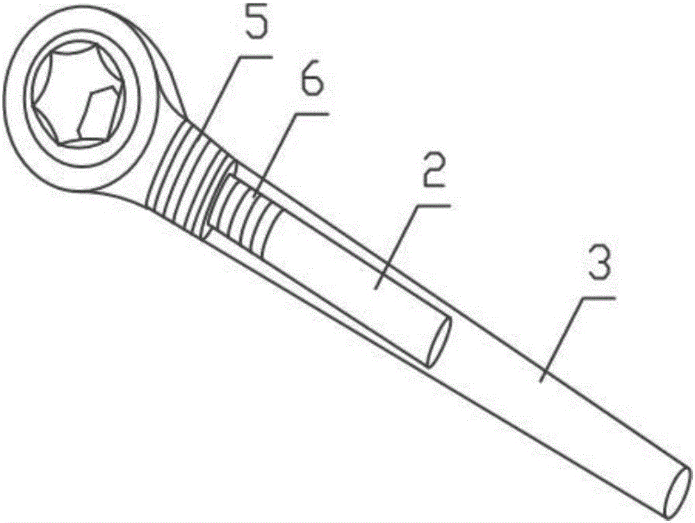 一種可加長式扳手的制作方法與工藝