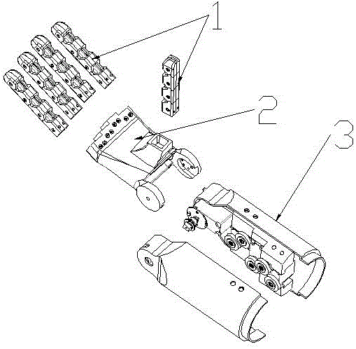 一种驱动外置的线驱动灵巧手的制作方法与工艺