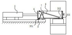 模振制砖机进料装置的制作方法