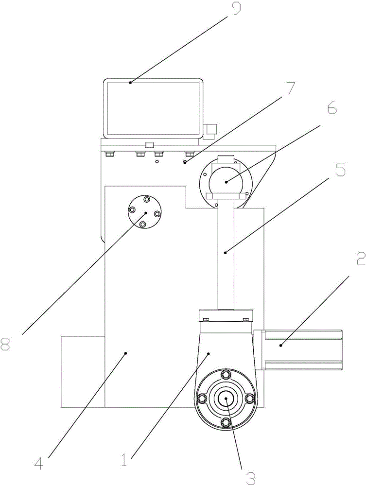 紙板壓痕機(jī)壓痕輪升降調(diào)節(jié)裝置的制作方法