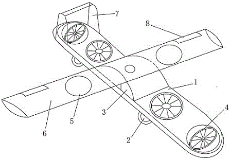 一种四涵道垂直起降飞行汽车的制作方法与工艺