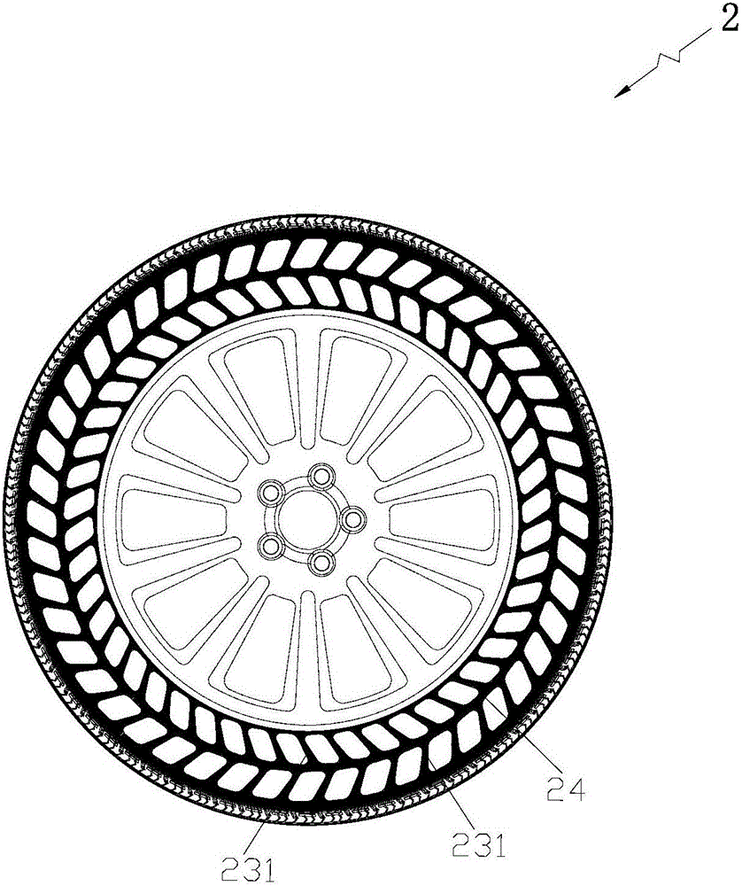 镂空式结构轮胎的制作方法与工艺