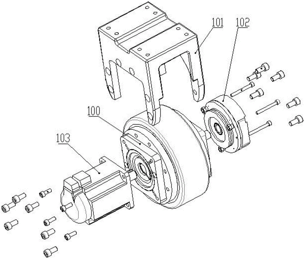 双支撑驱动轮的制作方法与工艺