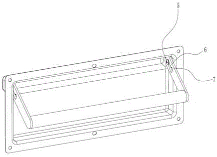 一种工具推车的滑槽式可折叠手挽结构的制作方法与工艺