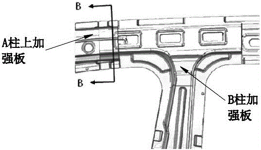 一種B柱上接頭結(jié)構(gòu)的制作方法與工藝