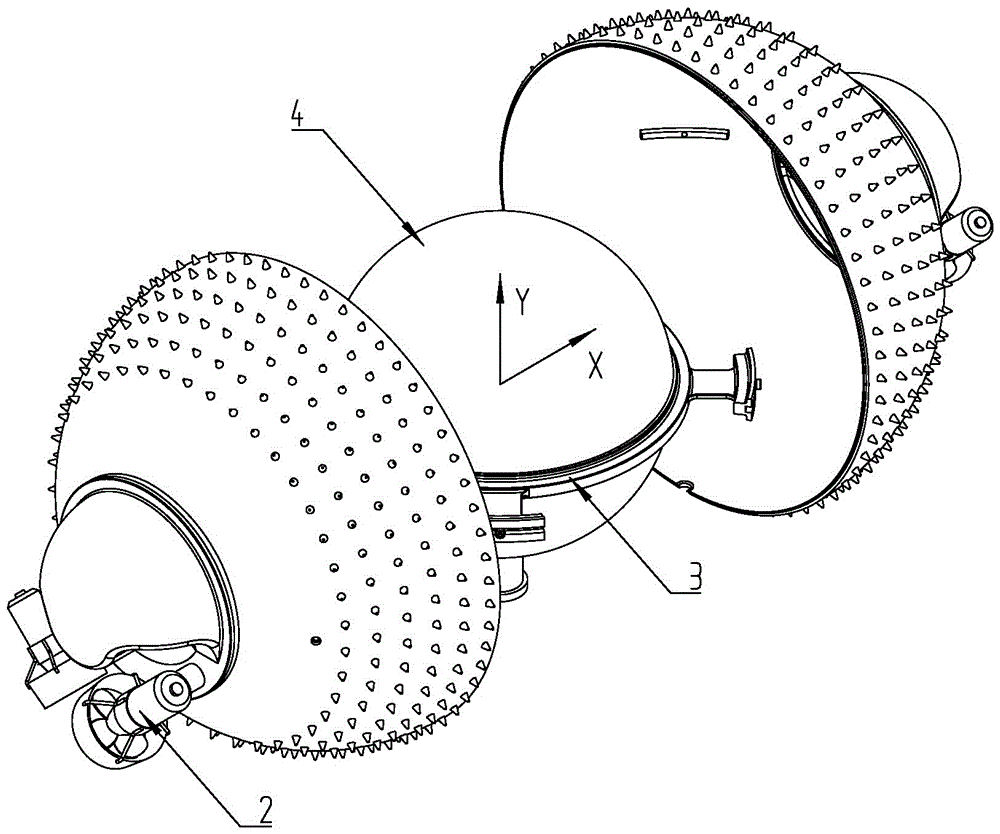 一種基于內(nèi)置驅(qū)動原理的滾進(jìn)浮游混合式多棲潛水器的制作方法與工藝