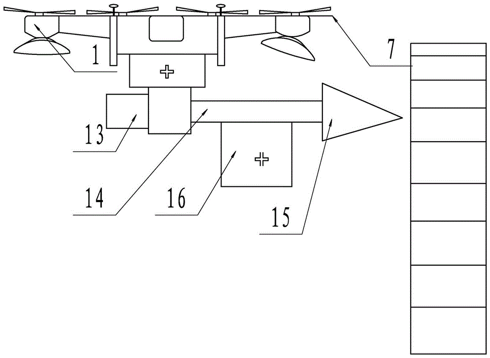 救援無人機(jī)及其調(diào)控消防系統(tǒng)的制作方法與工藝