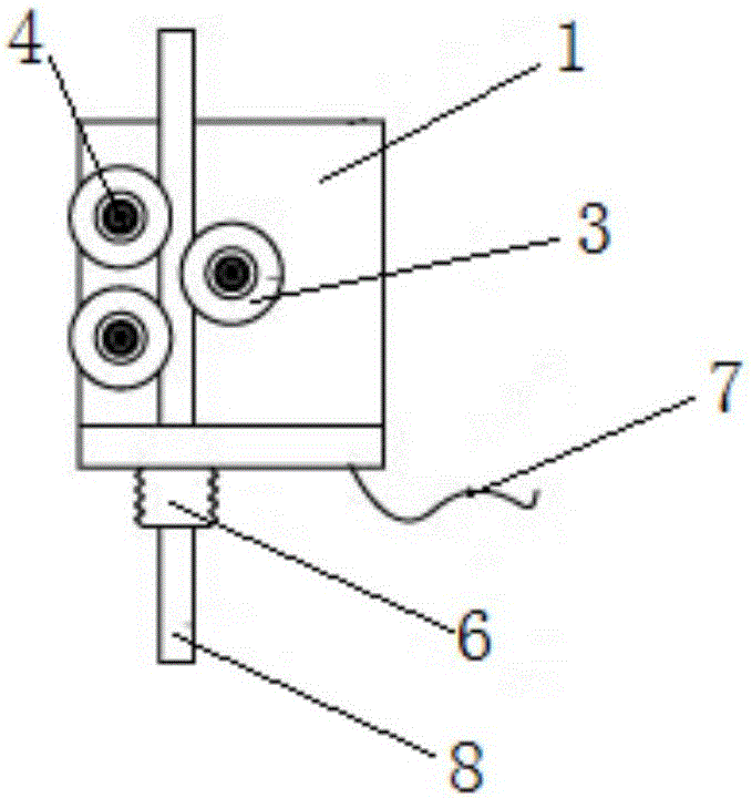 一種3D打印機(jī)的耗材不間斷供應(yīng)監(jiān)測(cè)裝置的制作方法