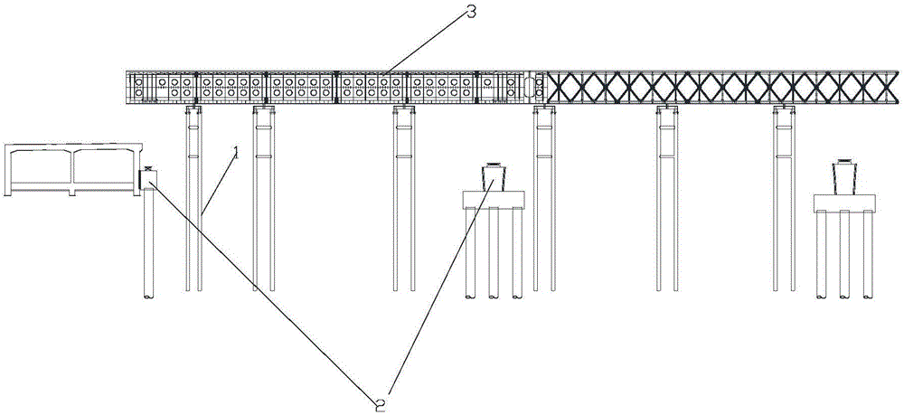 短线匹配法桥梁架桥机的逆向安装施工方法与流程