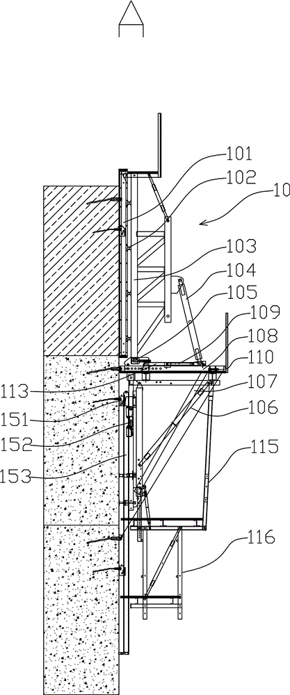 液压自升悬臂重型拱坝模板工作平台的制作方法与工艺