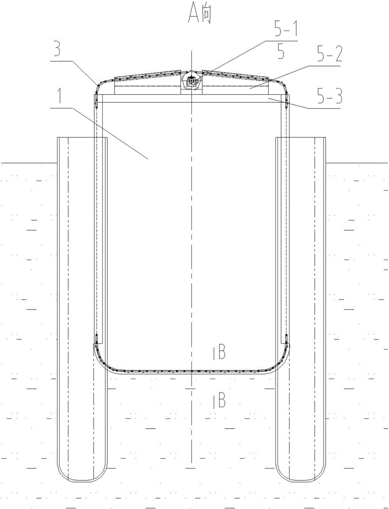 一種用于裝配式地下建筑的凹槽樁及其施工法的制作方法與工藝