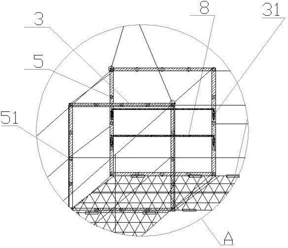 一種裝配式可折疊外墻施工操作平臺及施工方法與流程