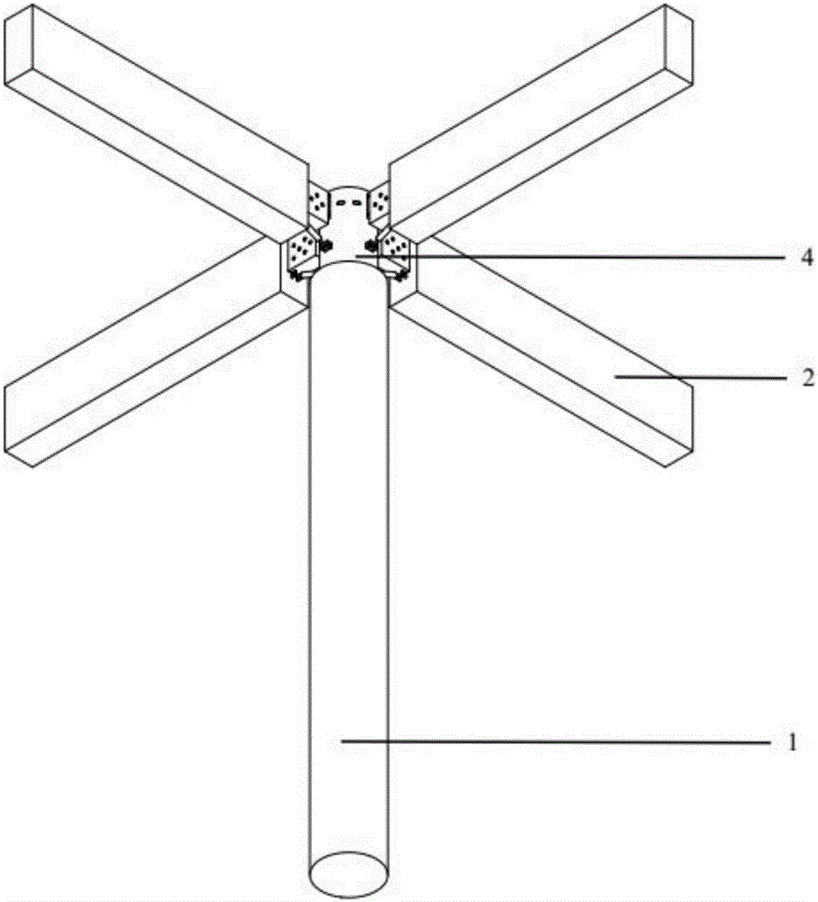 古建木梁柱卯榫节点加固装置的制作方法