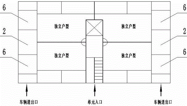 一種帶智能車庫的多層建筑載車樓的制作方法與工藝