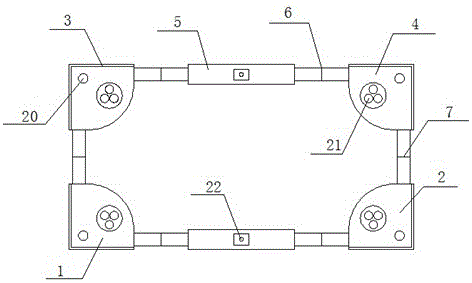 一種具有監(jiān)測功能的礦用可調(diào)節(jié)支撐平臺的制作方法與工藝