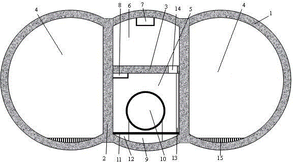 三圆搭接形盾构机建设的合流调蓄型深层隧道的制作方法与工艺