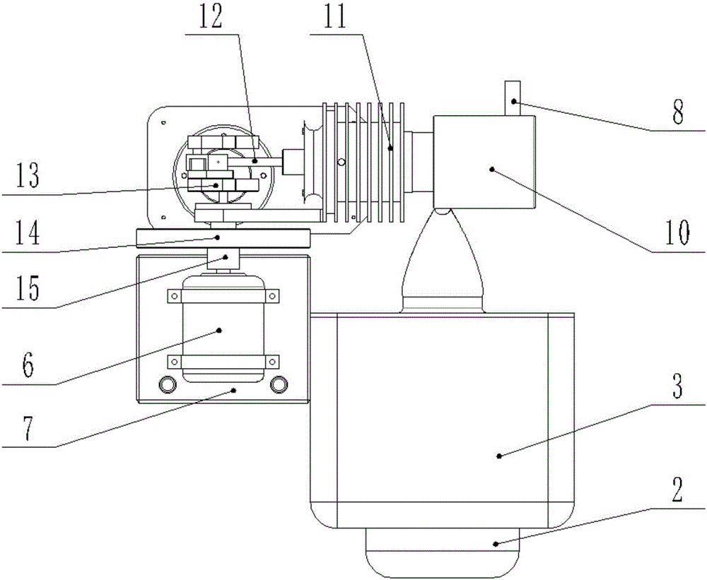 一种基于斯特林发动机的烟囱余热发电除尘装置的制作方法