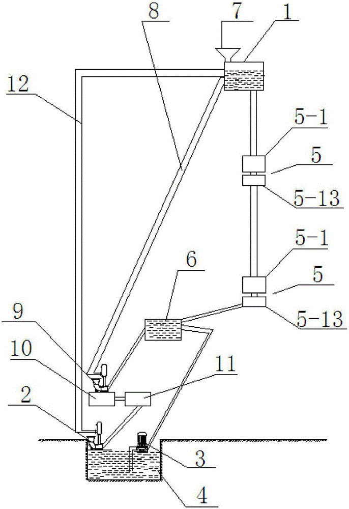 一種水力循環(huán)發(fā)電系統(tǒng)的制作方法與工藝