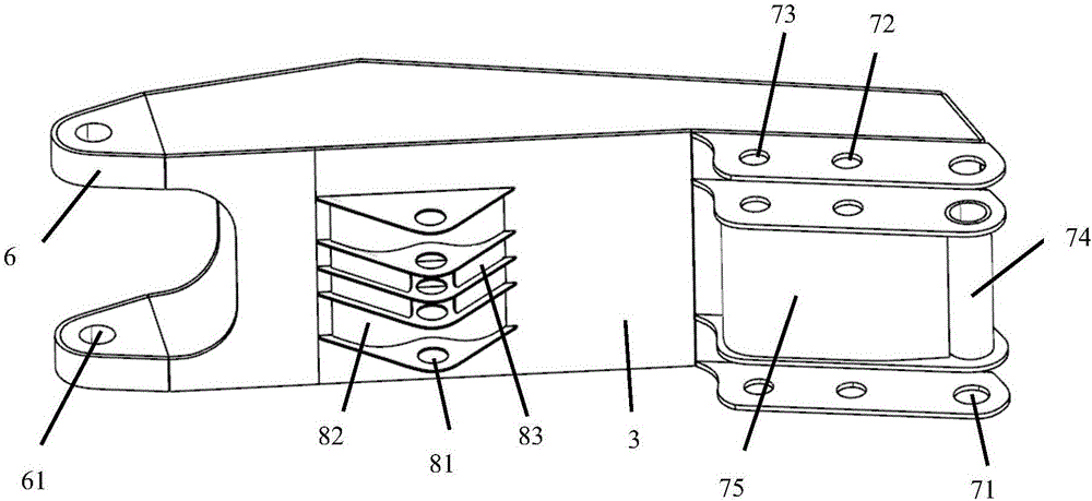 一種礦用正鏟液壓挖掘機(jī)的動(dòng)臂及其制造方法與流程