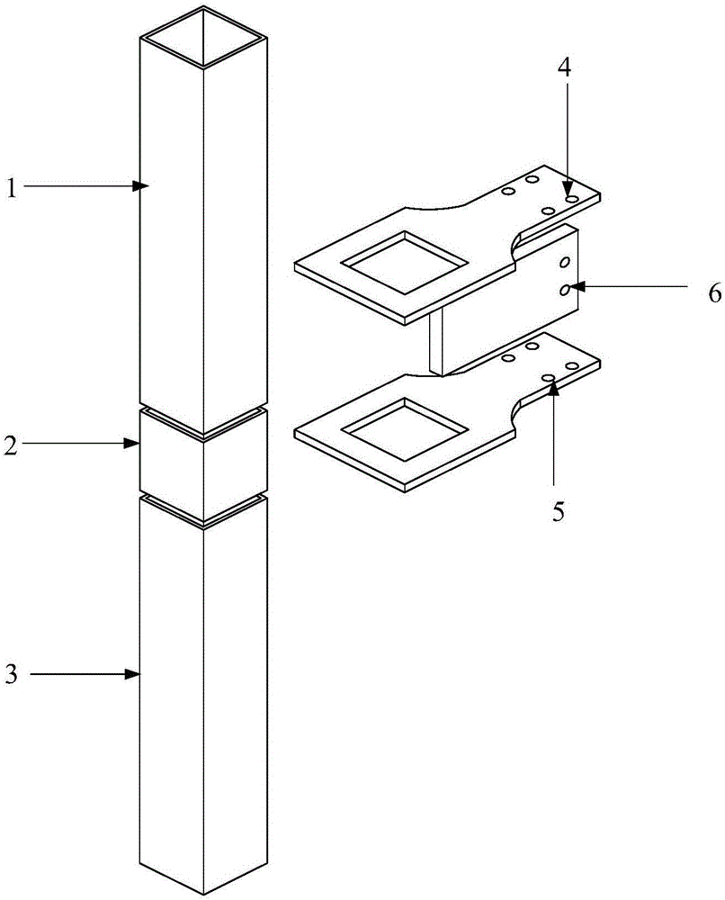 一种可恢复功能的端板装配式波纹腹板咬合梁柱节点连接装置的制作方法