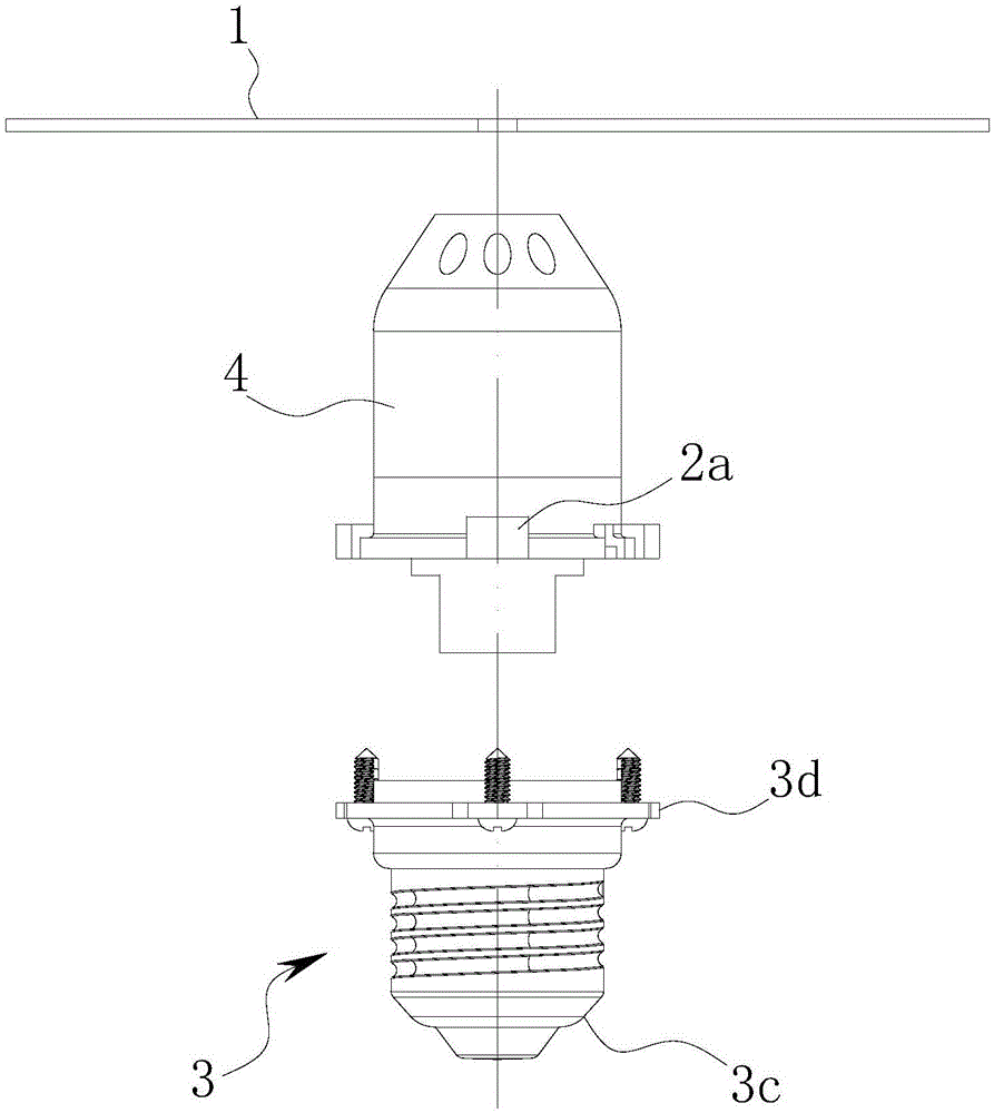 用于LED燈的鋁基板與驅(qū)動(dòng)電源盒安裝結(jié)構(gòu)的制作方法與工藝