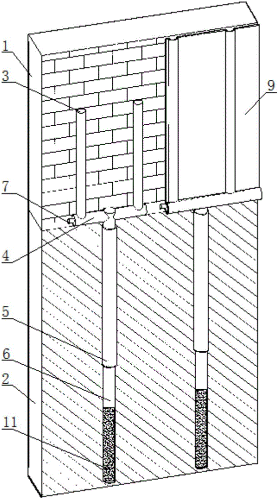 地埋重力热管直接墙板辐射供暖系统的制作方法与工艺