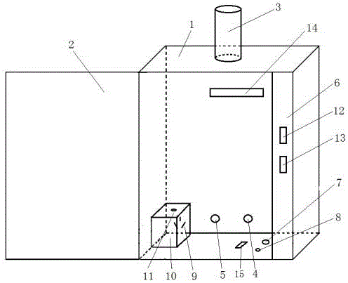 一种燃气热水器密封安装柜的制作方法与工艺
